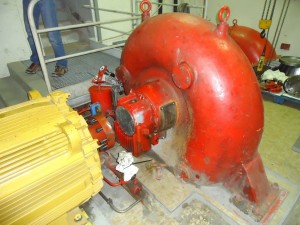 Remplacement d'une turbine Francis par une turbine Kaplan
