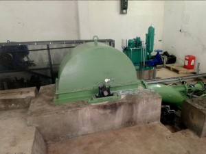 Réhabilitation de turbines pour le pompage d'eau potable et la production d'électricité