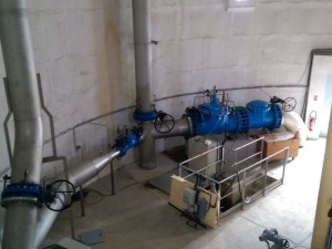 Turbinages sur des réseaux d'adduction d'eau potable (AEP) et des débits réservés