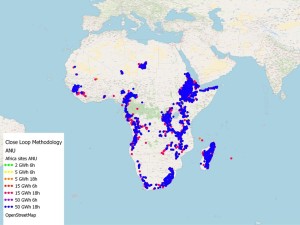 Identification du potentiel en pompage turbinage en Afrique pour le compte de l'UE